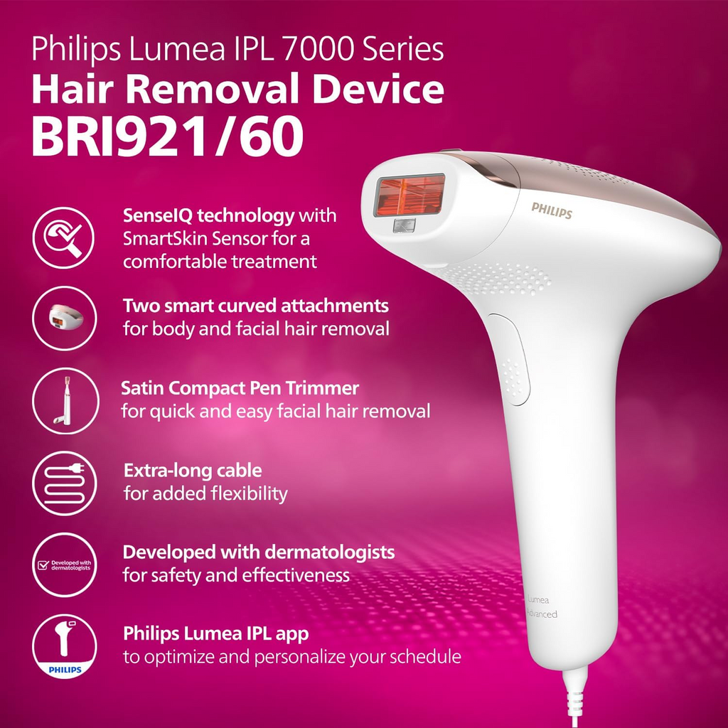 Philips Lumea Advanced IPL - Hair removal device - BRI921/60
