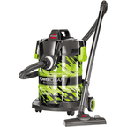 Bissell Drum PowerClean 1500W Wet & Dry 21L Vacuum Cleaner, 2 extension wands + hose assembly + multi surface nozzle + wet nozzle + crevice + tool brush, Multi Surface,  Made in China.