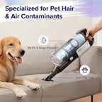 Levoit Vacuum Cleaner Cordless, Anti Hair Wrap Design, 2 in 1 Handheld Stick Lightweight Cleaner, Up to 50 Mins, Easy-Clean Dust Cup, for Hardwood Floor Car Pet Hair LSV-V201-WUK Mohammed Fakhroo& Bros.