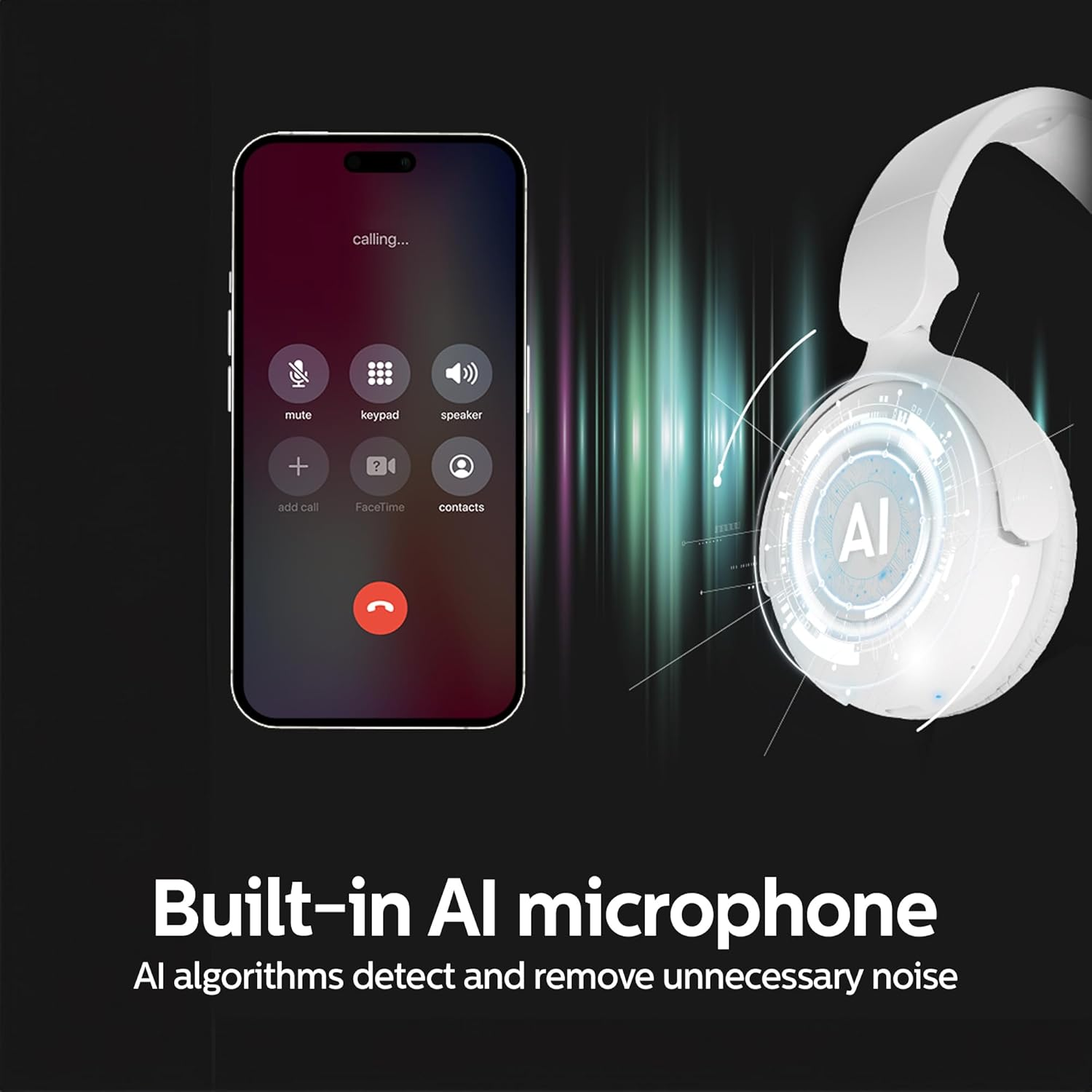 Philips TAH2209 Wireless Bluetooth On-Ear Headphones with 32mm Drivers, Fast Charging, 25 Hours Play Time, Multi-function button, Lightweight Design for Comfortable Music Experience, White