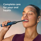 PHILIPS Sonicare DiamondClean 9000 Electric Toothbrush, 1 Brush Head, Aqua 1000% More Plaque Removal¹, Visual Pressure Sensor, 12 Brush Settings, App Connected, 14-Day Battery, Travel Case Mohammed Fakhroo& Bros.
