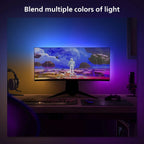 Philips Hue Play Gradient PC Lightstrip Starter Kit Including Bridge [for 24-27 Inch Screens] LED Smart Lighting. Sync for Entertainment,Gaming and Media.