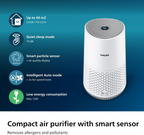 Philips Air Purifier 600 Series, Energy Efficient with Smart Sensor, For allergy sufferers, HEPA filter removes 99.97% of pollutants, Covers up to 44m2, App control, White (AC0651/10)