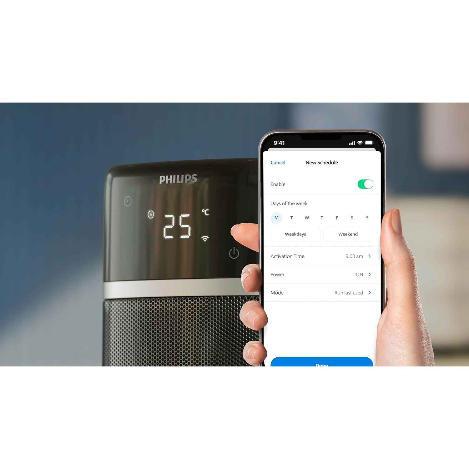 Philips 5000 Series Energy-Saver Ceramic Heater - CX5120/11