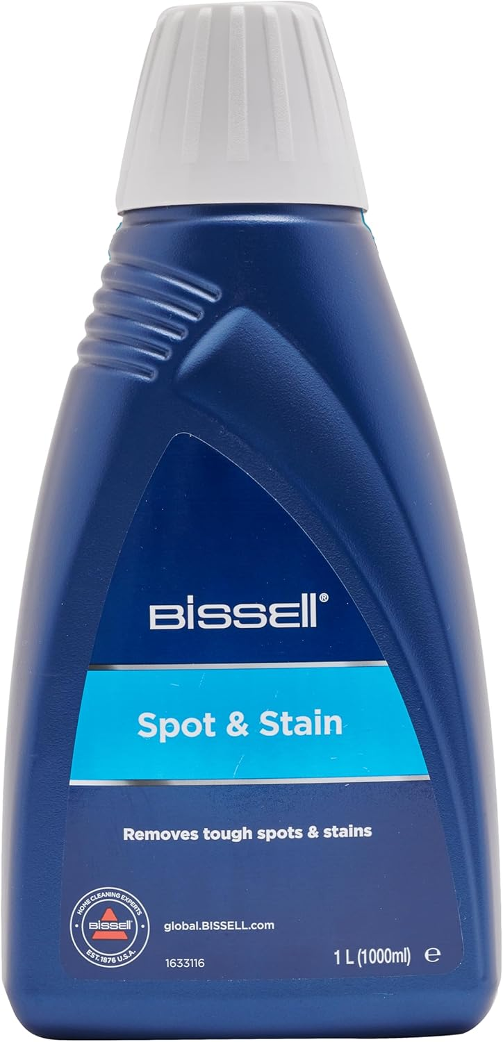 Bissell Spot & Stain Cleaner 1084N – Powerful Deep Cleaning Formula, Removes Tough Spots & Odours, Safe for Carpets, Upholstery & Rugs (1000mL)