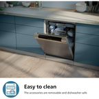 Philips Egg Cooker 3000 Series, Family Size up to 6 Eggs (soft, medium, hard, poached), Easy to clean, Poached Tray & Egg Piercer Accessory, 400W Power, Compact Design (HD9137/91)