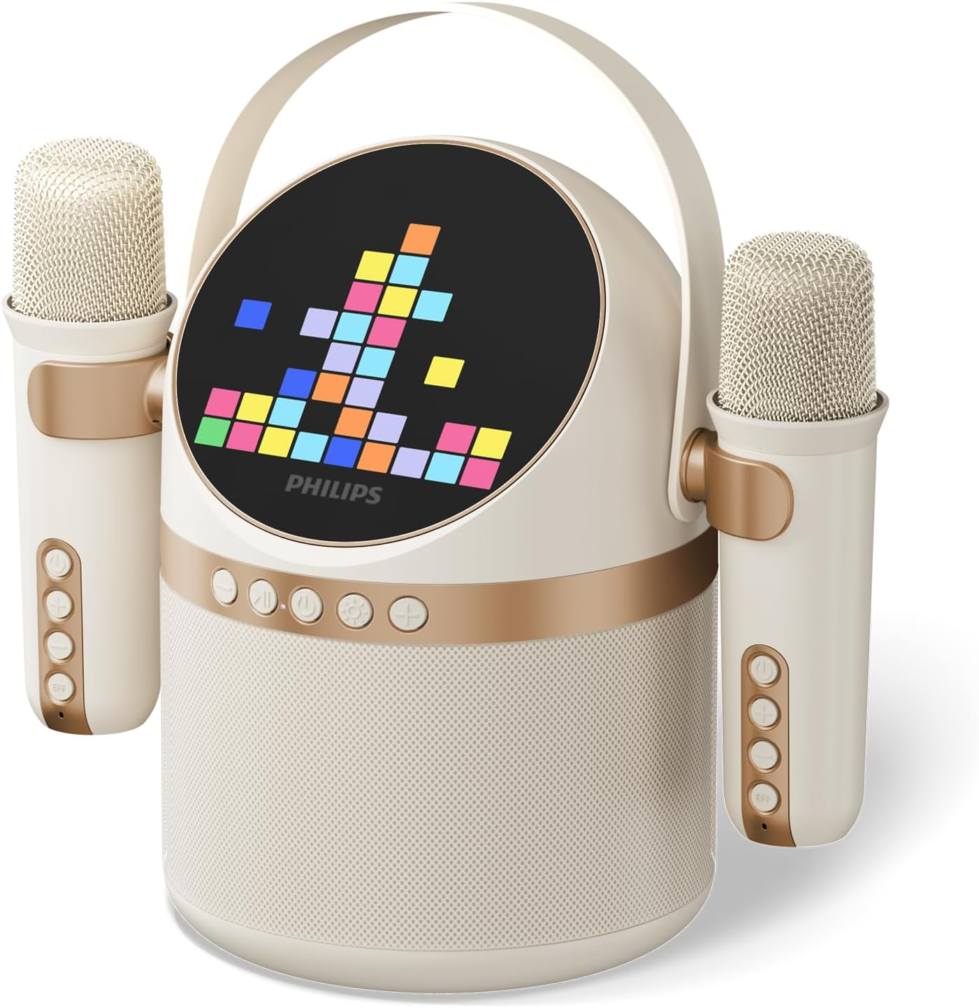 Philips Wireless Bluetooth Karaoke Speaker with 2 Microphones - TAS2509WT/00