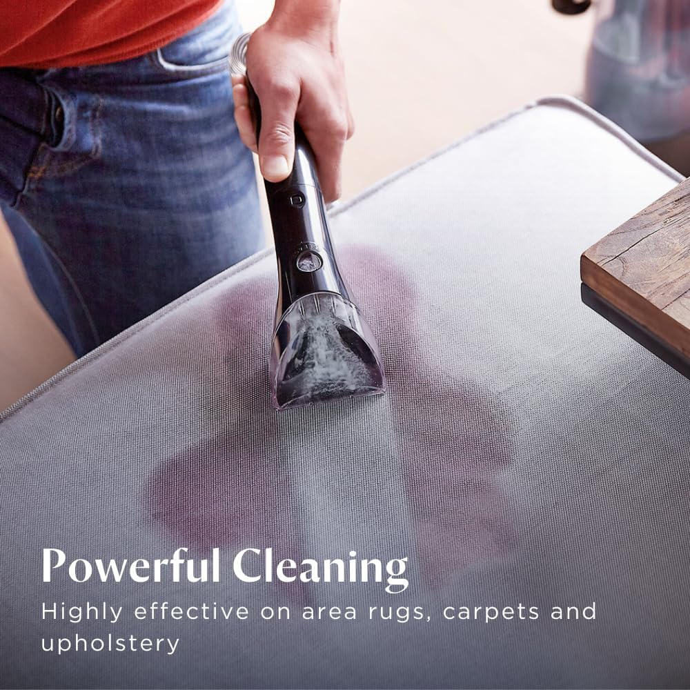 Bissell SpotClean ProHeat 4720E – Portable Cleaner with Powerful Suction & HeatWave Technology | Removes Tough Stains from Carpets, Furniture, Curtains & Car Interiors
