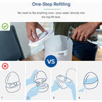LEVOIT 3L Humidifiers for Bedroom Baby Room with Night Light, Cool Mist Humidifier for Home, Office & Plant, Auto-Off, Up to 25H for 27 ㎡, Quiet Operation with 360° Rotation Nozzle- 2 Filter Sponge devfakhroo