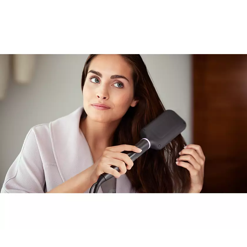 Philips StyleCare Essential Heated straightening brush - BHH880/03