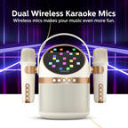 Philips Wireless Bluetooth Karaoke Speaker with 2 Microphones - TAS2509WT/00