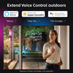 مجموعة قاعدة مصباح سبوت في الهواء الطلق Philips Hue Lily White &amp; Color (يتطلب Hue Hub)، 3 مصابيح سبوت مع مصدر طاقة + حامل، تعمل مع Alexa وHomeKit ومساعد Google 