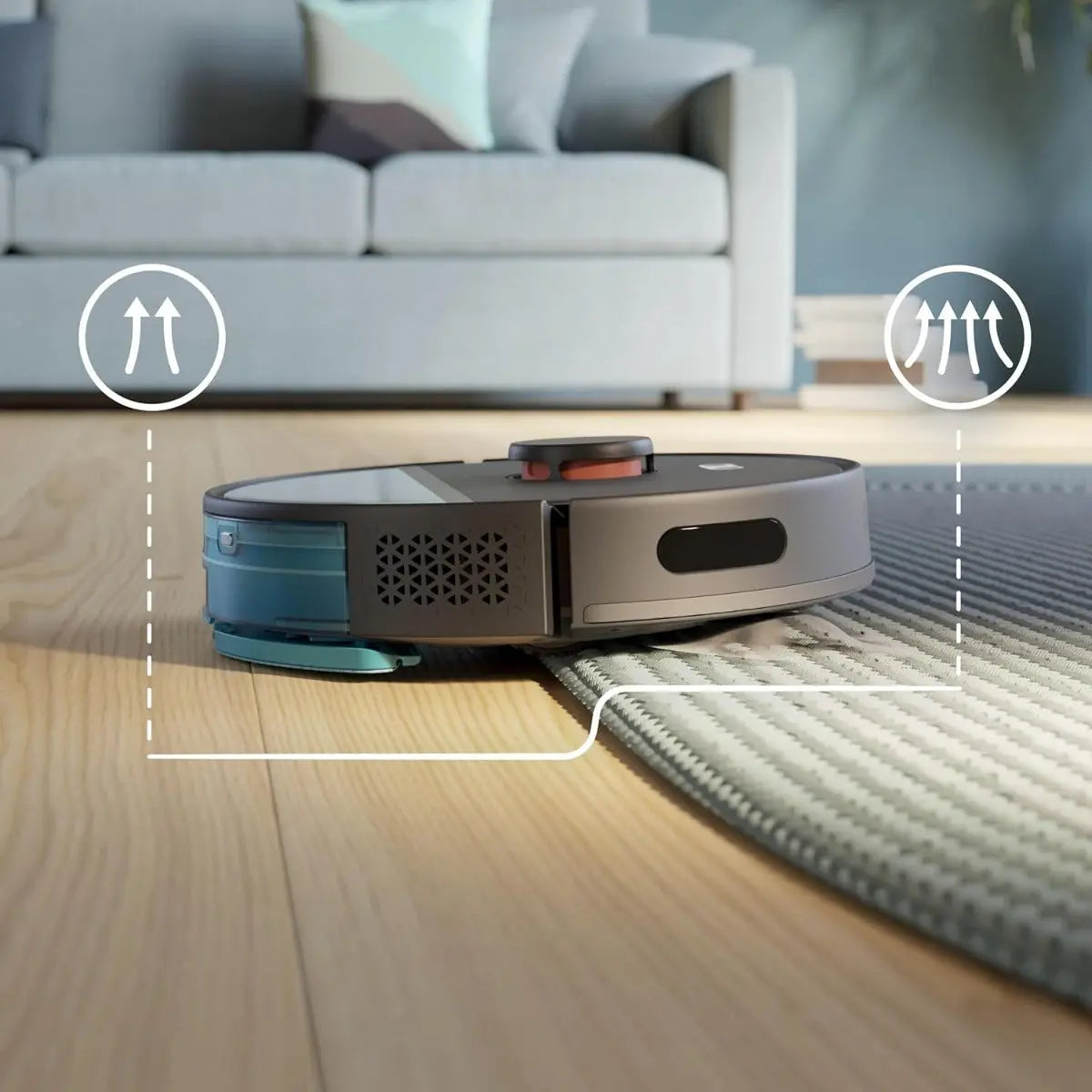 HomeRun 3000 Series Aqua Vacuum and Mop Robot XU3100/01 devfakhroo