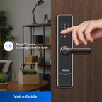 Philips EasyKey 7300-5HB Smart Door Lock - Smart Lock, Smart Door Lock , Fingerprint Lock, Smart Home, Home Improvement, Keyless Door Lock, Smart Home Gadgets, Safety Lock- Copper Mohammed Fakhroo& Bros.