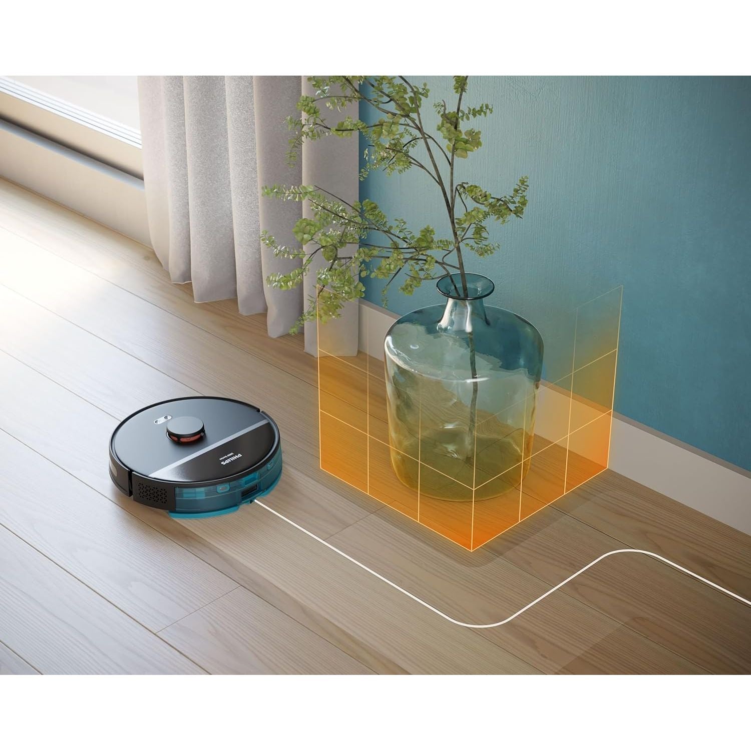 HomeRun 3000 Series Aqua Vacuum and Mop Robot XU3100/01