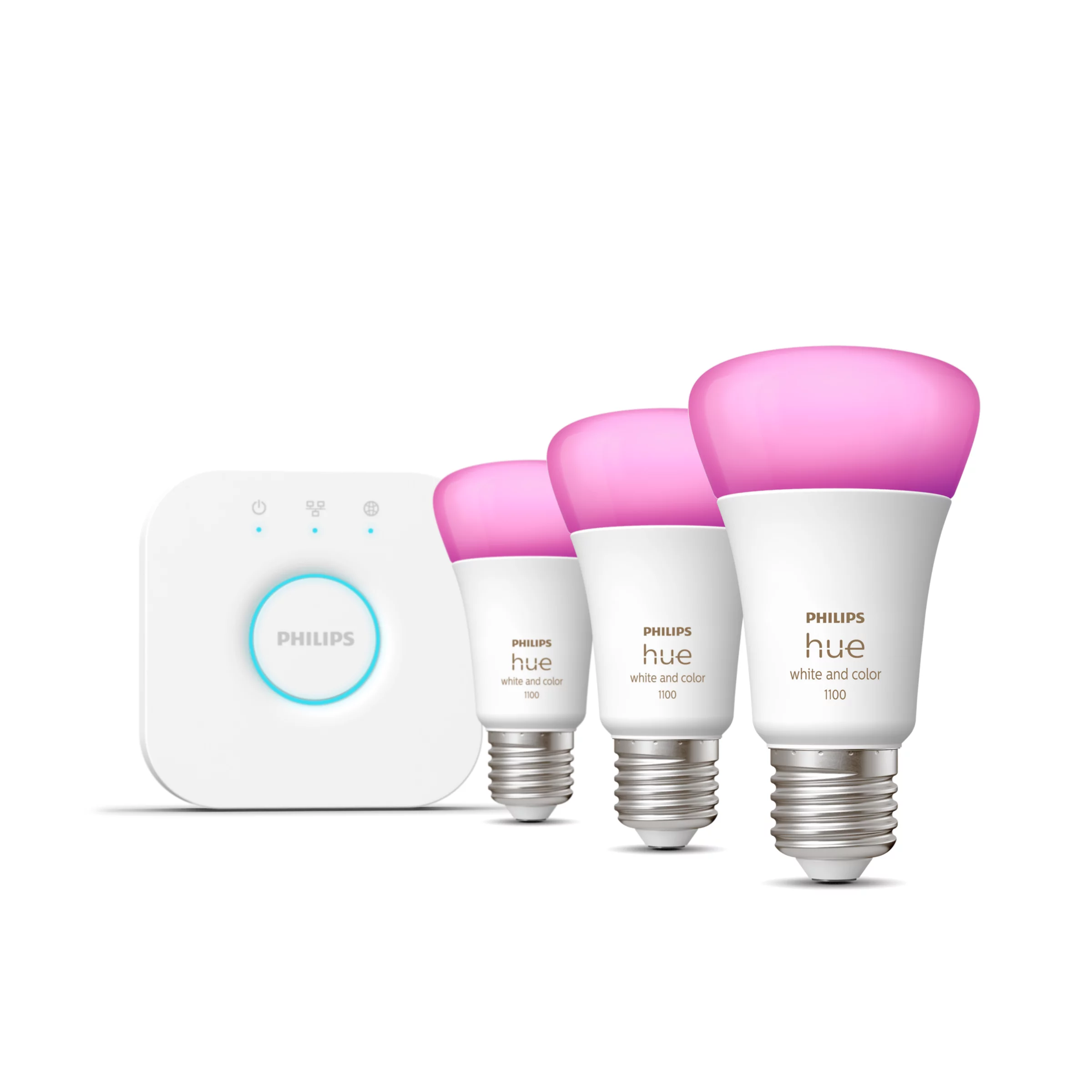 Philips Hue White and color Starter kit  with  Bridge