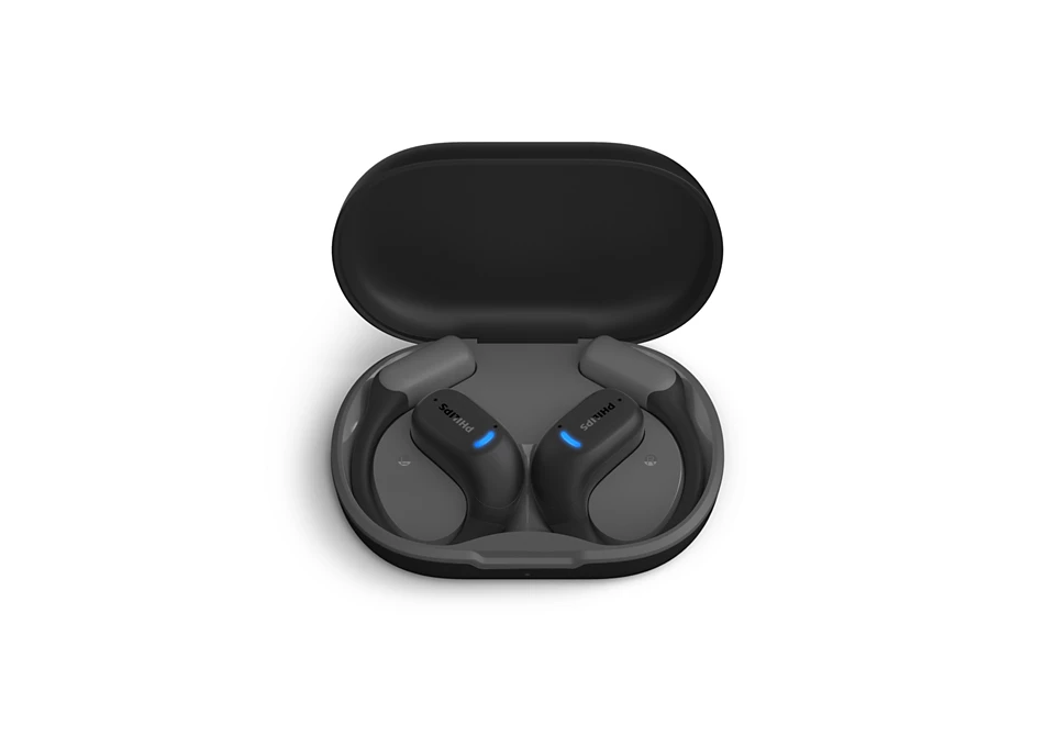Philips 6000 series Open-ear true wireless sports ,long battery life wireless  headphones TAA6709DG/97