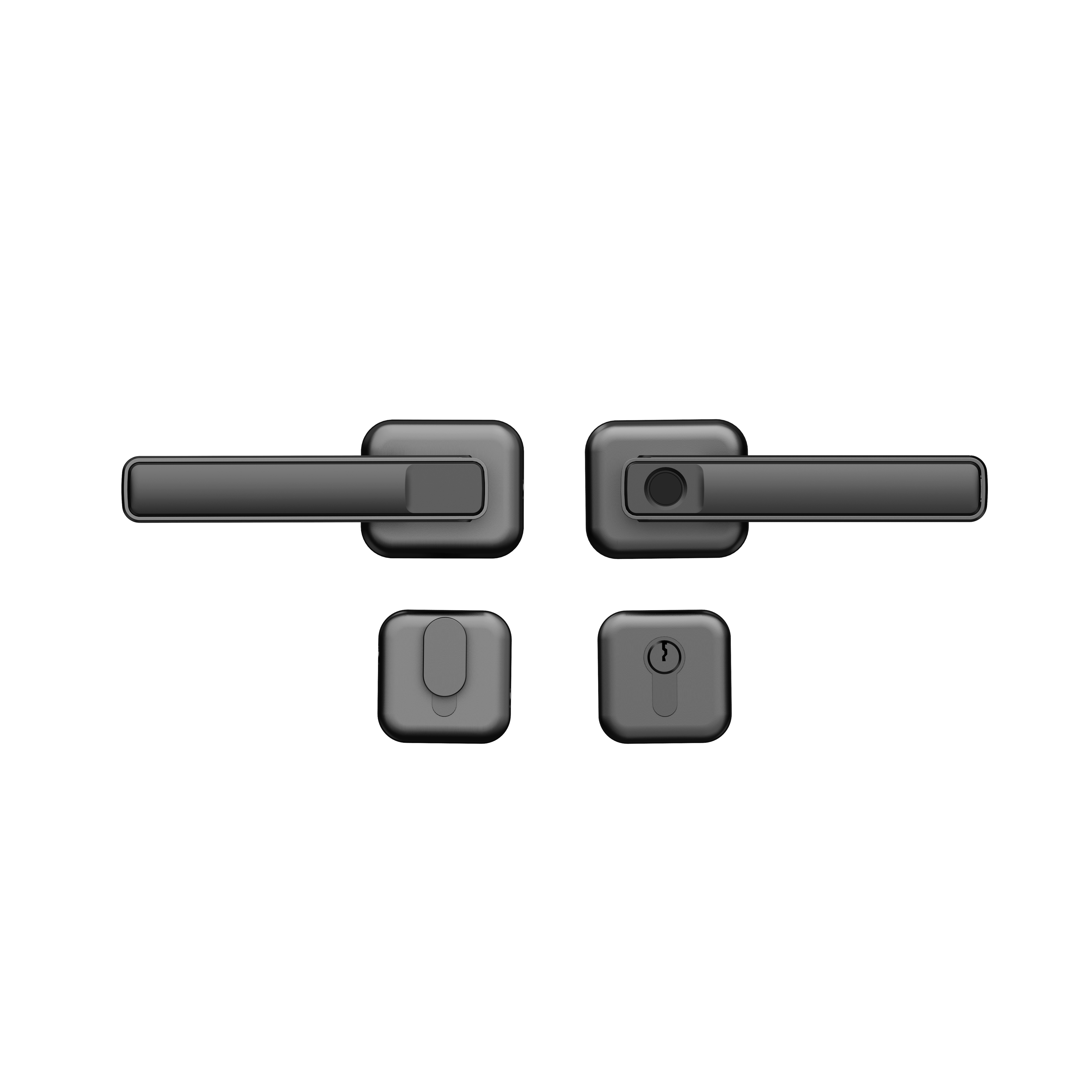 Philips Smart Fingerprint One-Touch Smart Door Lock Black - DDL101-3HBS Mohammed Fakhroo& Bros.