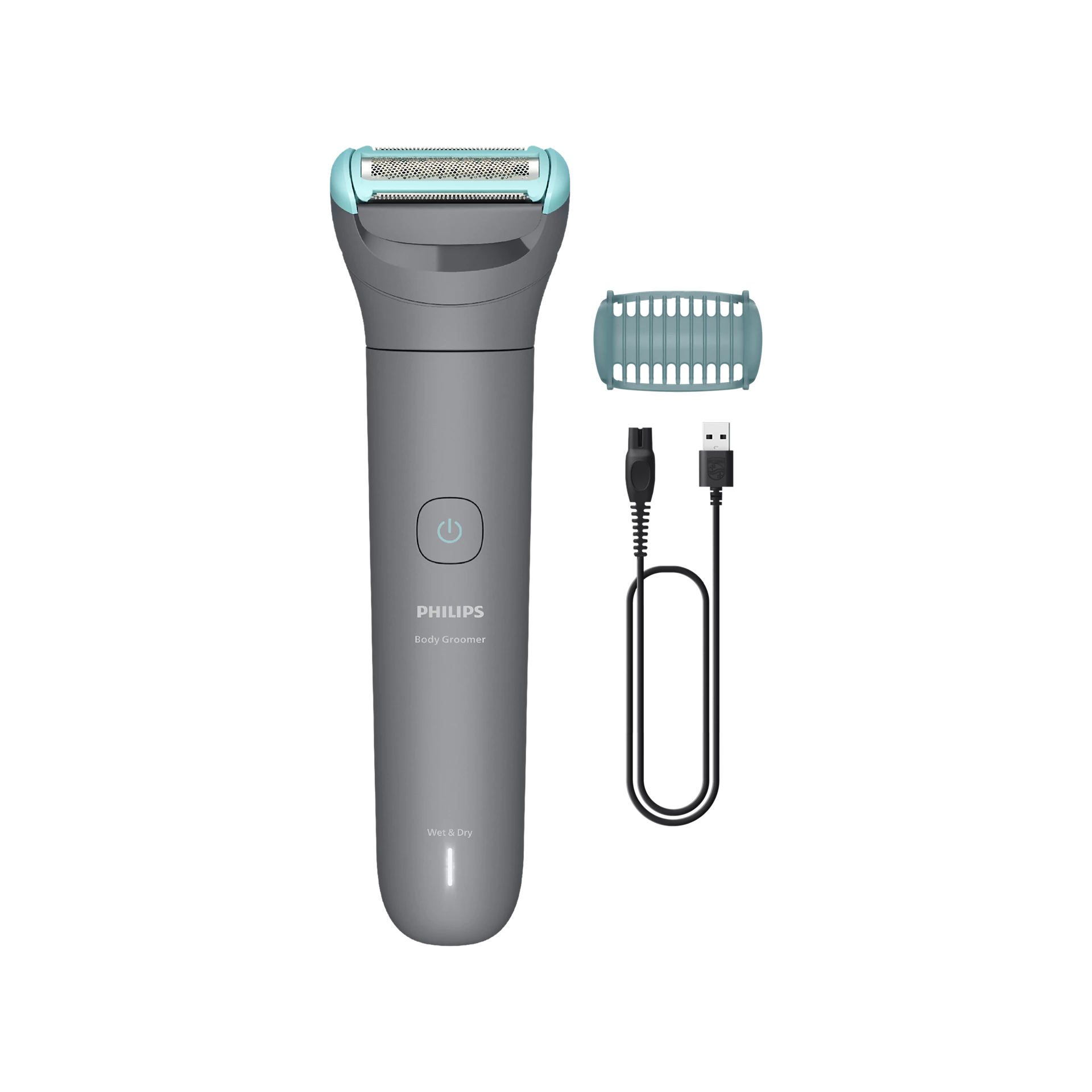 Philips Body Trimmer for Men Private Parts, Clinically Tested for Sensitive Skin I Patented Pearl Tip & Hypo allergenic foilI Skin Safe Grooming for Body, Balls & Pubic Hair I Trim or Shave I Waterproof - BG3470/15