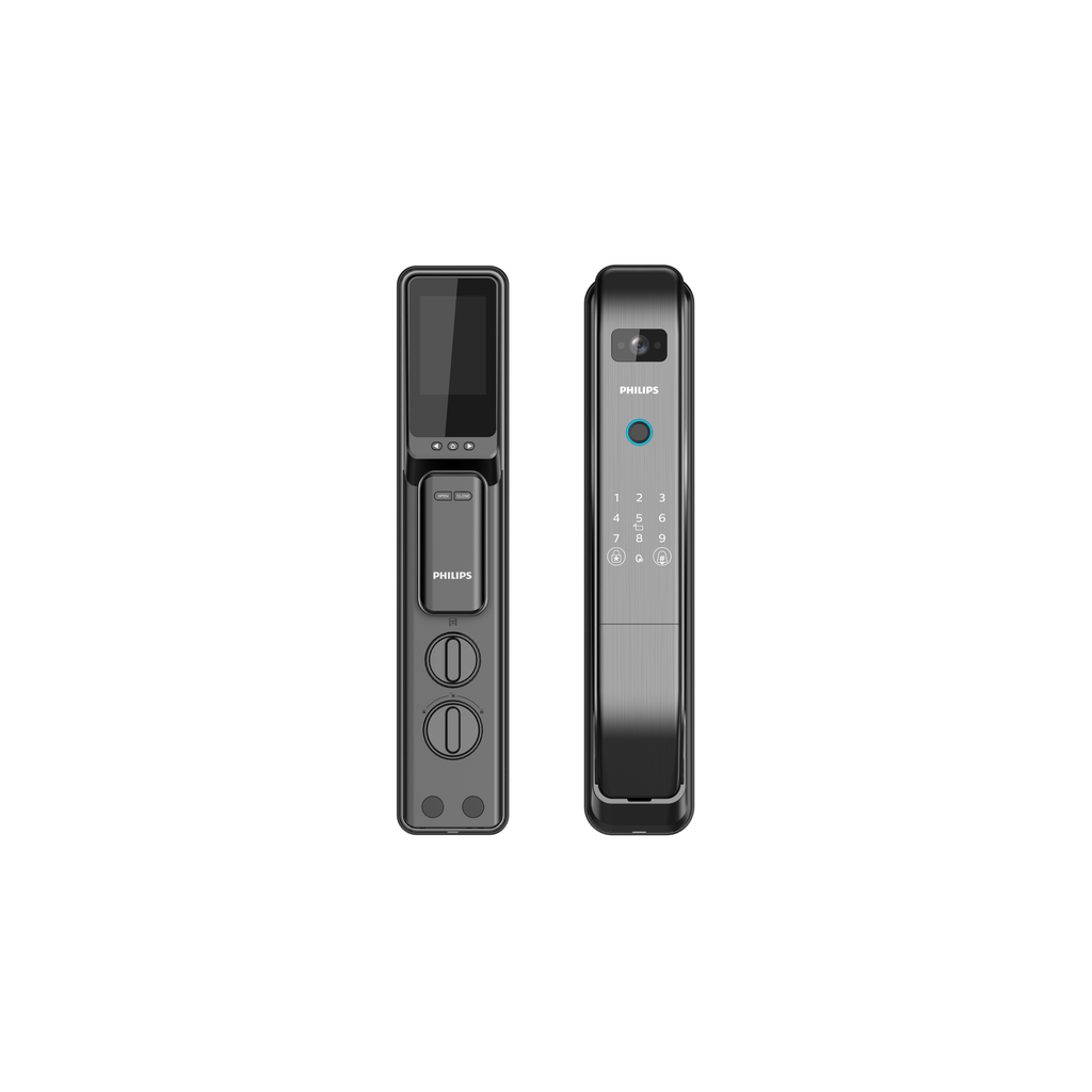 Philips Easy DDL303-VP-5HWS Smart Door Lock with Finger, Card, Password, Tuya App OTP unlock Mohammed Fakhroo& Bros.
