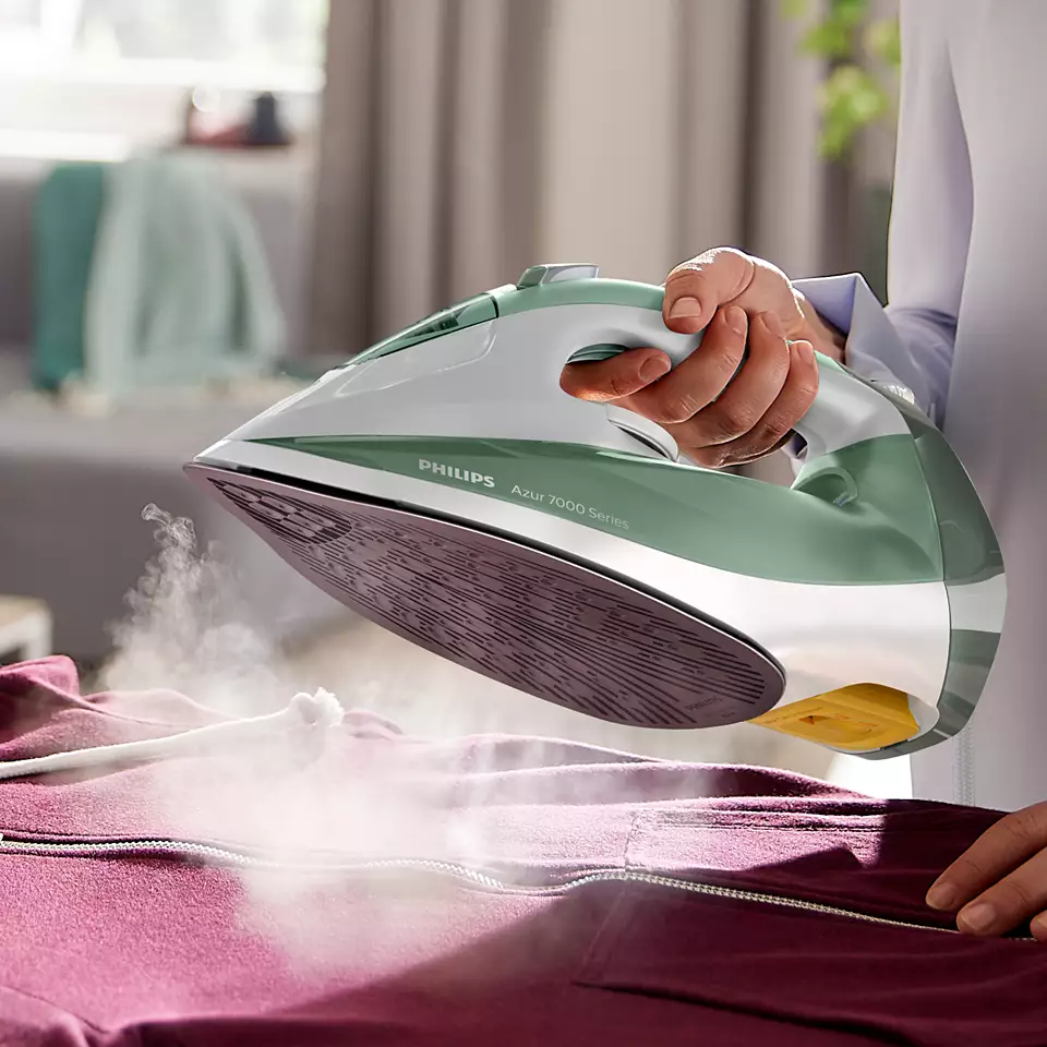 Philips 7000 Series HV Steam Iron Desert Green/Grey DST7012/76