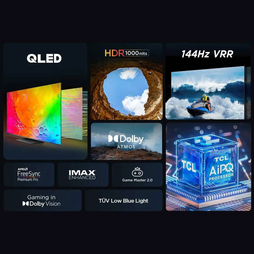 TCL 75″ 4K QLED Smart Television – 75C745 Mohammed Fakhroo& Bros.