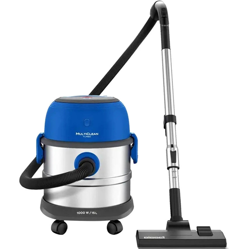 BISSELL MultiClean Turbo Drum 4113 – Vacuum Cleaner with Powerful Motor Canister, Wet & Dry Multi-Surface Cleaning, 15L Tank, 1000W, 32.5 × 35.5 × 50.5 cm | 2-Year BISSELL Warranty Mohammed Fakhroo& Bros.