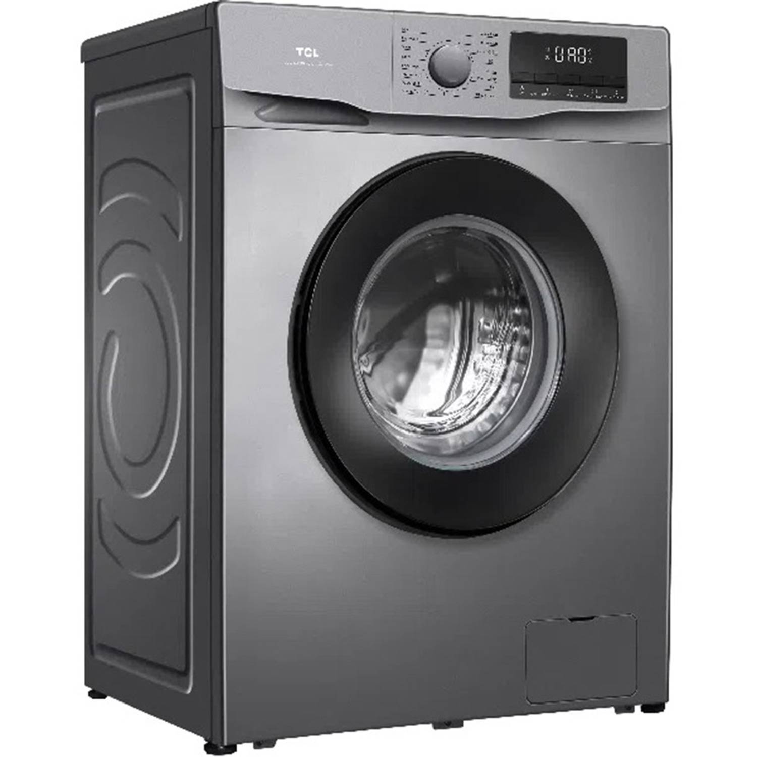 TCL Front Load Washing Machine 8kg with LED Display – P608FLG