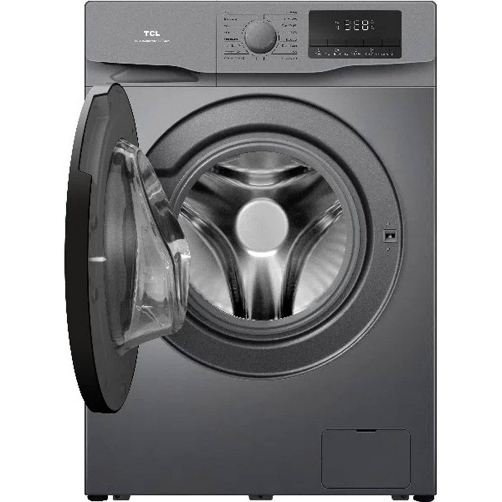 TCL Front Load Washing Machine 8kg with LED Display – P608FLG