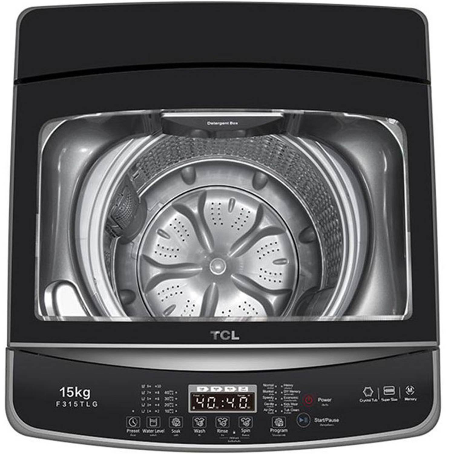 TCL Top Load Washer 15 kg – F315TLG