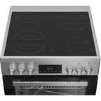 Whirlpool Free Standing Vitro Ceramic Cooker 60cm Inox – WR60 EV520207 XME