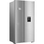 Whirlpool Side By Side Refrigerator 554L Pearl Steel – WSBF 916634 XME