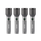 Philips Aircraft Aluminium Alloy 22cms Zoom LED Rechargeable Flashlight – 1000Lumens, 900m Range, 2000mAh SFL2142C4/56 ( PACK OF 4 ) Mohammed Fakhroo& Bros.