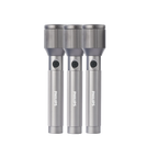 Philips Aircraft Aluminium Alloy 25cms Zoom LED Rechargeable Flashlight – 1100Lumens, 950m Range, 3000mAh SFL2143C3/56 ( PACK OF 3 ) Mohammed Fakhroo& Bros.