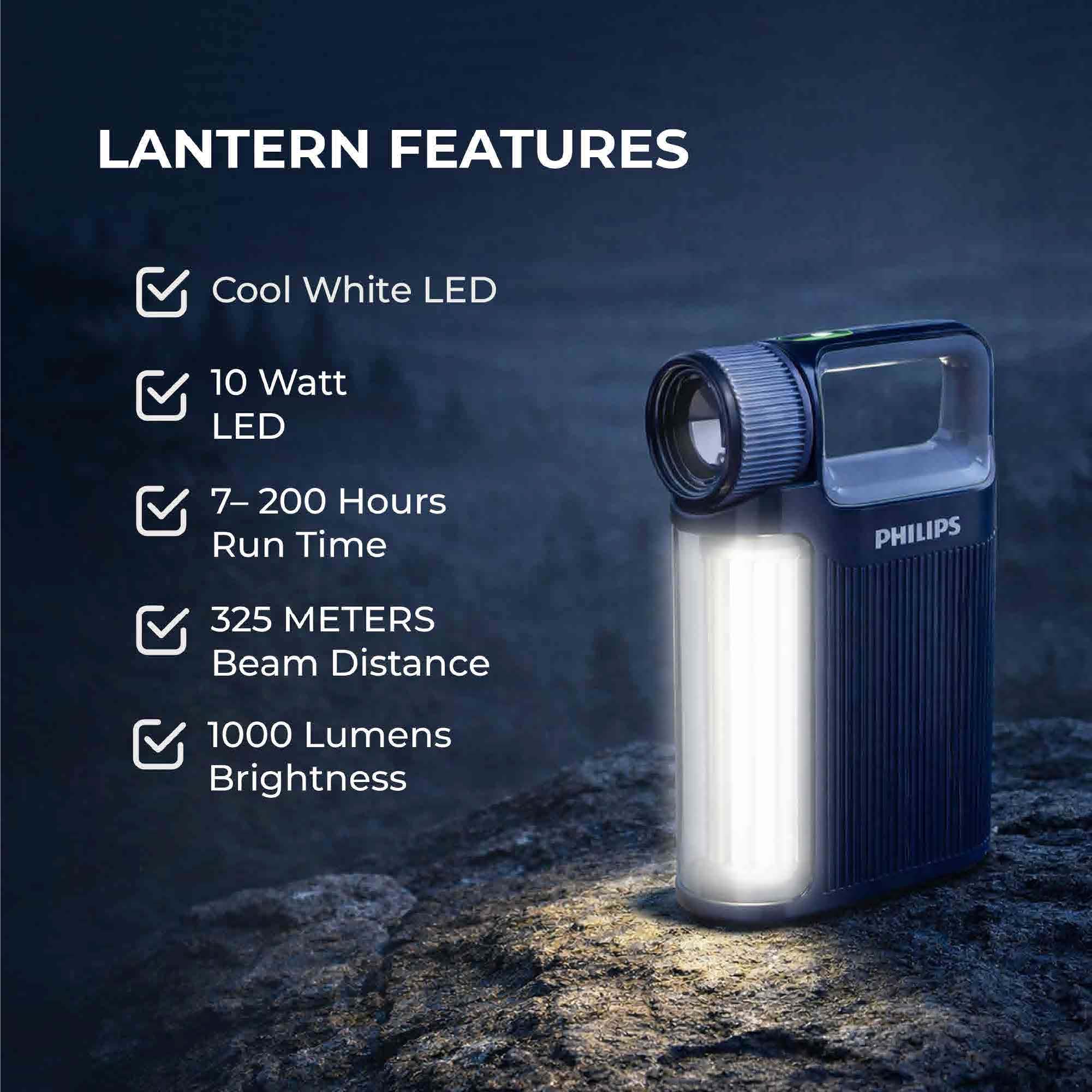 Philips Zooming Emergency Light, SFL3451/56