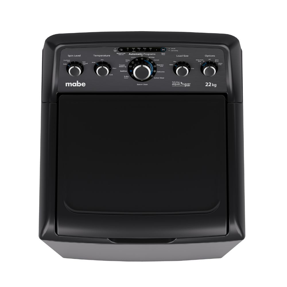 Mabe 22 kg Top Load Washer with Aqua Saver Green Technology WMA72215CDCS0