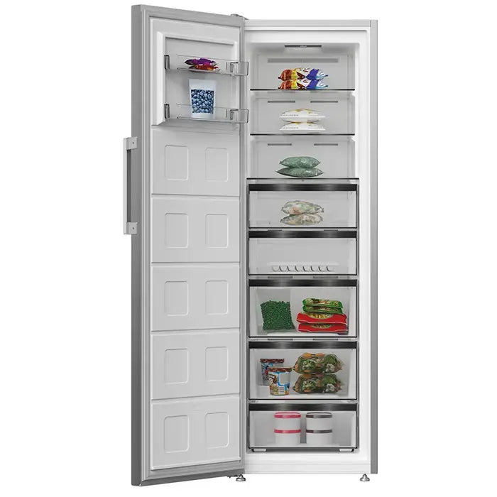 Whirlpool WUFF 606312 XME – Freestanding Upright Freezer 314 Litres, Titanium Inox Look Mohammed Fakhroo& Bros.
