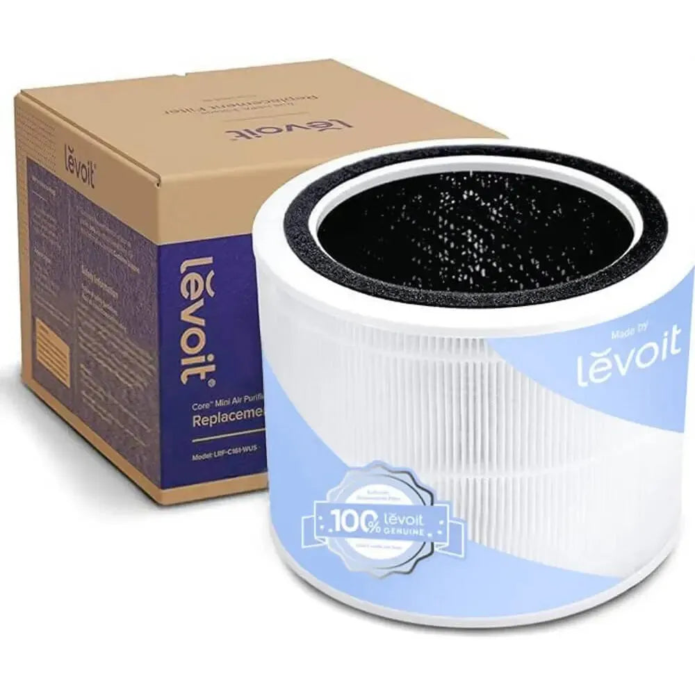Levoit Air Purifier Replacement Filter, 3-in-1 True HEPA, High-Efficiency Activated Carbon, White | Core 200S-RF Mohammed Fakhroo& Bros.