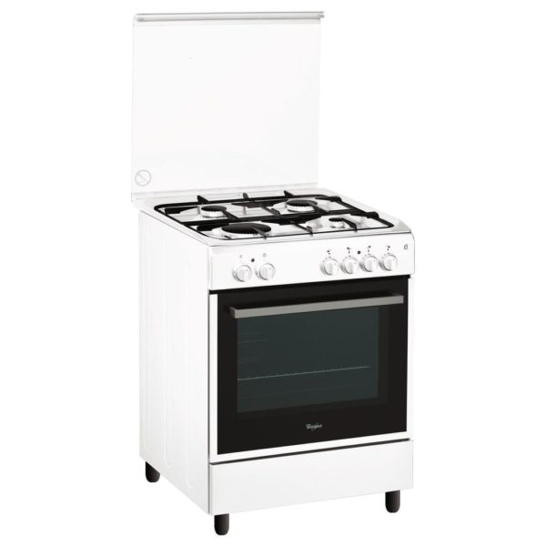Whirlpool 4 gas cooker, 60 cms,ACMK6110/WH/1