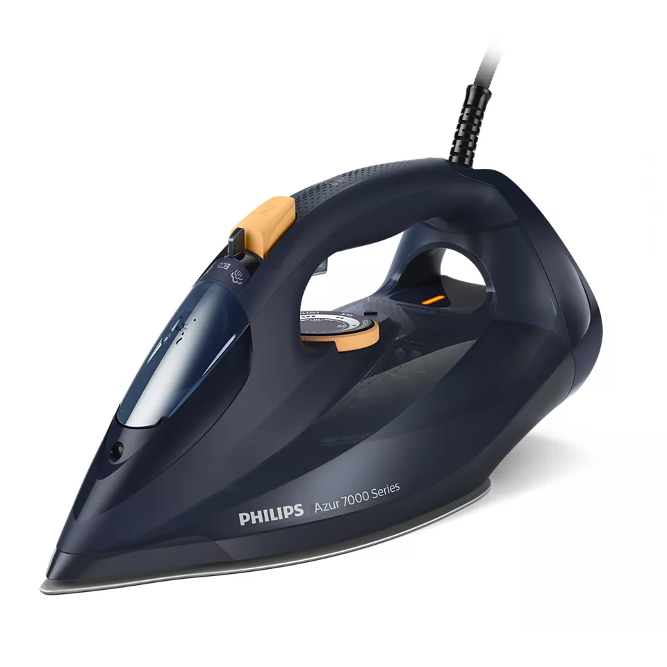 Philips 7000 Series HV Steam Iron Blue/Yellow DST7060/26
