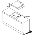 Whirlpool Vetroceramic hob - AKM 613/IX/01