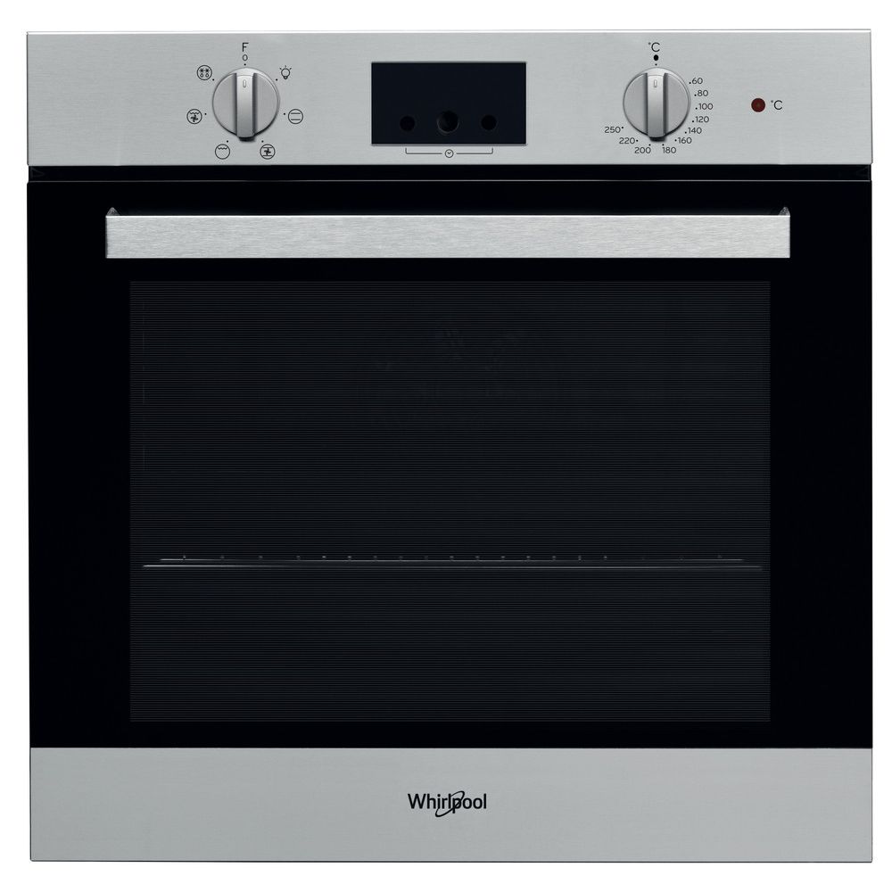Whirlpool built -in electric oven: inox colour - AKP 605 IX -66Litres