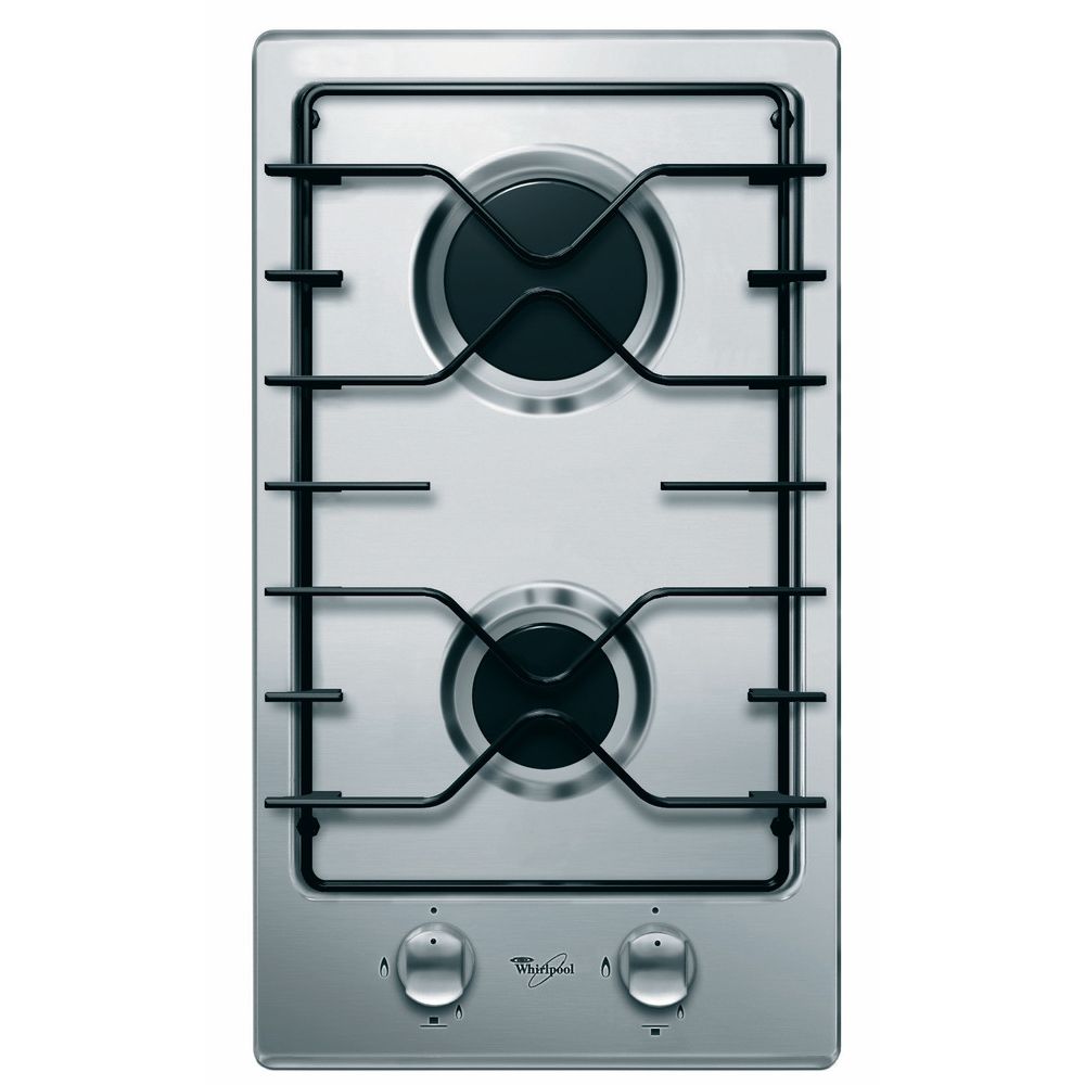Whirlpool gas hob: 2 gas burners - AKT 301/IX