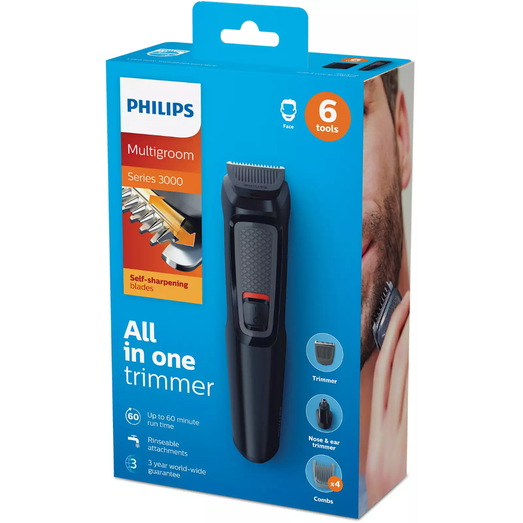 Philips Multigroom Series 3000 6In1, Face - MG3710/33