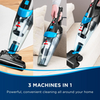 Bissell Featherweight 2-in-1 Upright Vacuum Cleaner 2024E – Lightweight 0.5L Capacity, 450W Power, Converts to Handheld, Ideal for Hard Floors