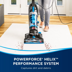 Bissell PowerForce Helix Vacuum Cleaner 2111E – Multi-Cyclonic Technology, Powerful Suction, Lightweight Design, Ideal for Dust, Hair & Deep Cleaning