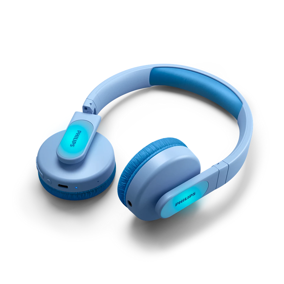 سماعات رأس لاسلكية للأطفال من Philips TAK4206BL/00 
