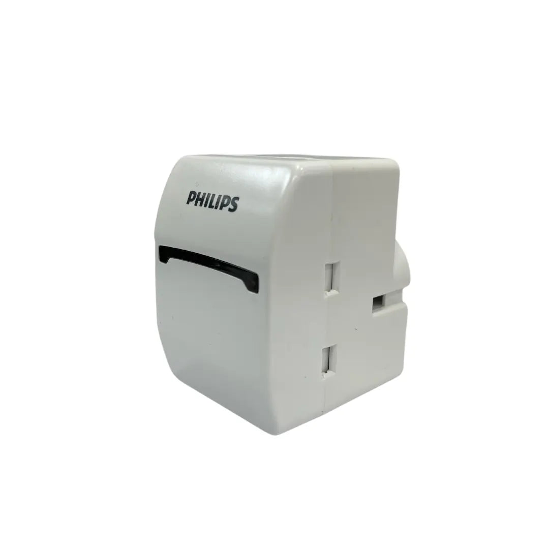 Philips Multi socket 13A UK plug 3outlets in 1 plug without switch ...