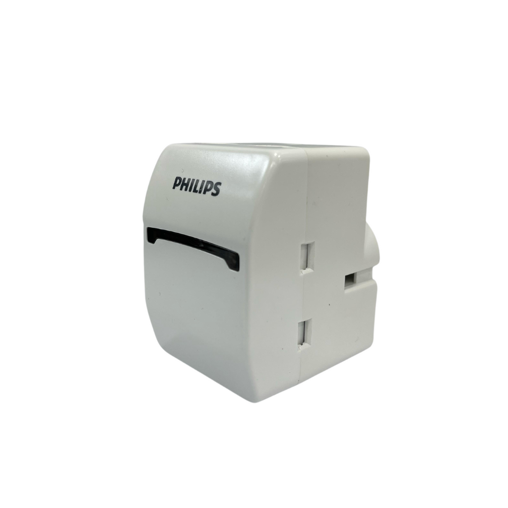 Philips Multi socket 13A UK plug  3outlets in 1 plug without switch -CHP1034W/56
