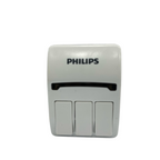 مقبس متعدد المقابس من Philips بقوة 13 أمبير، قابس المملكة المتحدة، 3 منافذ في قابس واحد مع مفتاح فردي ومصباح مؤشر، معتمد من G-Mark